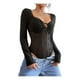 thumbnail image 4 of Body Elegante De Mangas Largas Para Mujer - Transparencia, 4 of 6