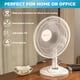 thumbnail image 2 of Ventilador de mesa Comfort Zone CZ121WT, 30 cm, oscilante de 3 velocidades, 2 of 3