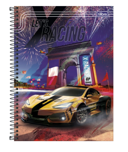 Tilibra Pack 6 Cuaderno Extreme Xracing 200Hjs Unidad