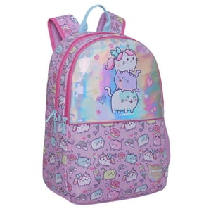 Mochila Infantil Sunny Kawai Cat Lila Head