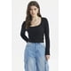 thumbnail image 1 of Polera Mujer Rib Negro - lll, 1 of 4