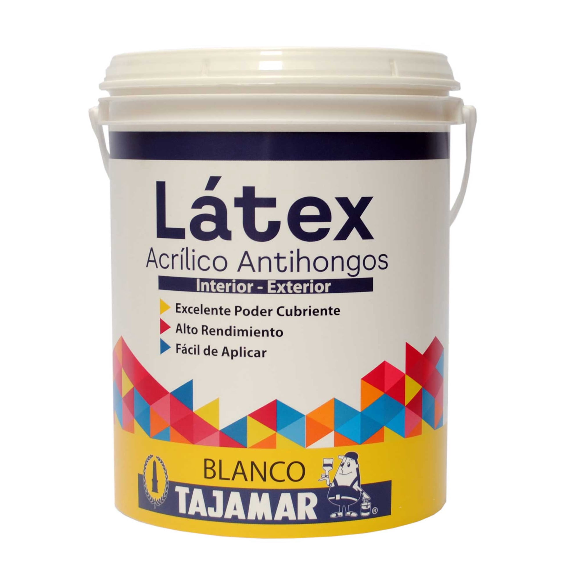 Latex Acrilico Rojo Colonial Pinturas Tajamar Galón