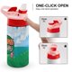 thumbnail image 4 of Loco por el GolfBotella de Agua con Tapa Pop Top de Un Toque, Acero Inoxidable, a Prueba de Fugas, para Deportes, Botella Infantil rosa 12 oz, 4 of 6
