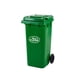 thumbnail image 1 of Basurero Contenedor 120 Litros Verde Con Ruedas, 1 of 2
