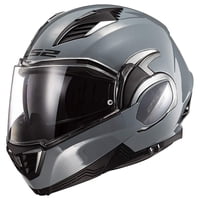 Casco Modular Ls2 Valiant Ii Brillo Gris X-Small