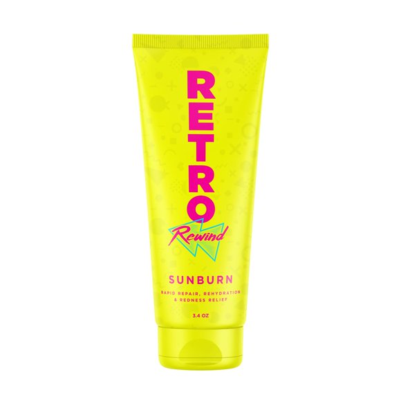 Crema hidratante RETRO Rewind 100 ml Viaje amarillo
