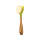 thumbnail image 1 of Cepillo para platos de cocina con mango de bambú de círculo completo, verde FC10108, 1 of 6