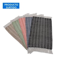 Bajada De Cama Diseño Lineas 60X90Cm Surtido 100% Algodón Haus