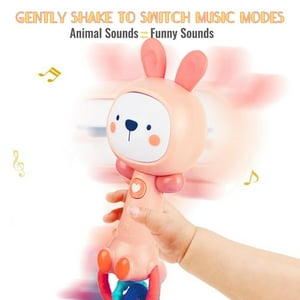 Mordedor Sonajero Luz Multifuncional Sensorial Bebes Lau