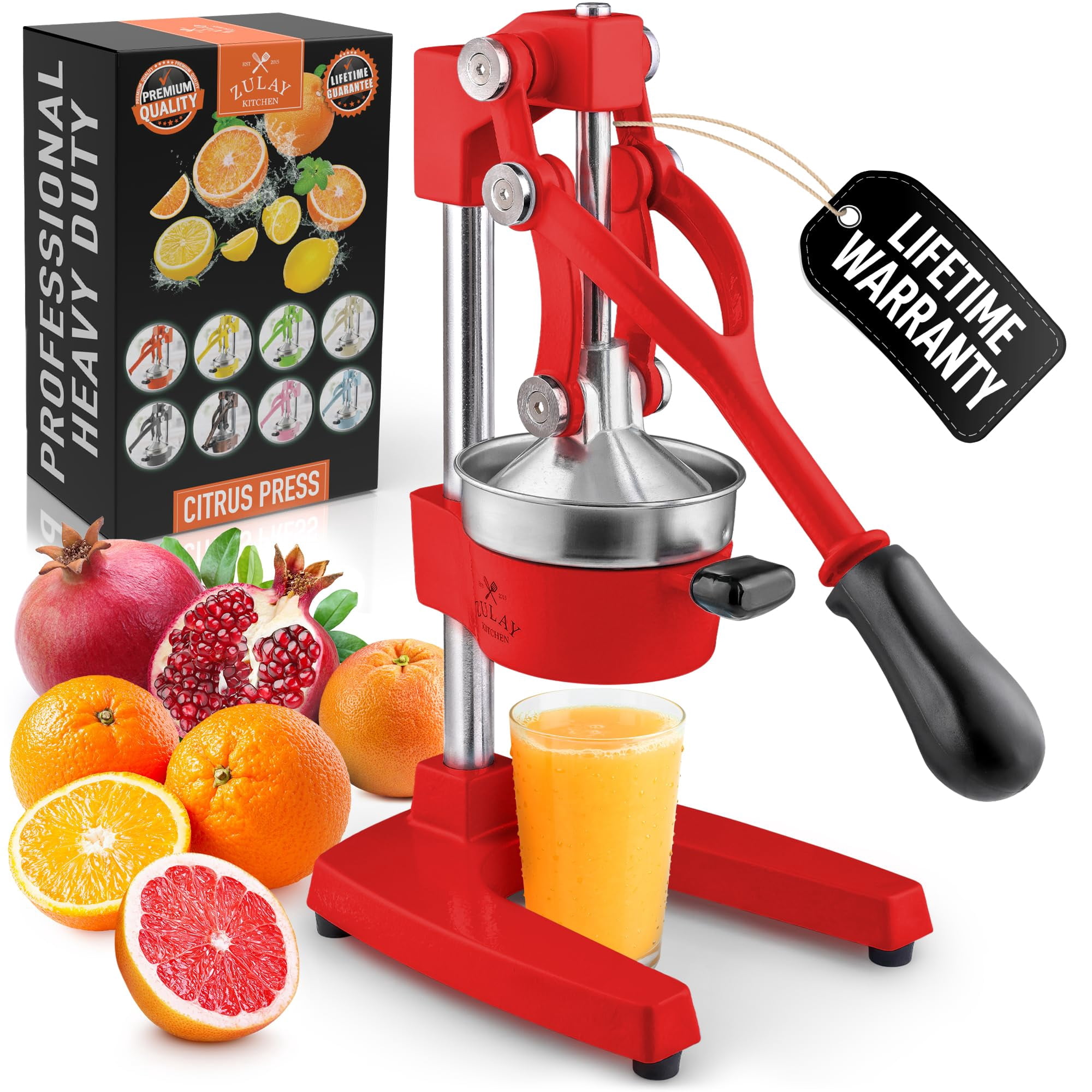 Exprimidor De Cítricos Zulay Kitchen, Naranja, Limón Y Lima
