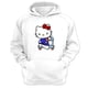 thumbnail image 1 of Polerón Canguro Gatita Kitty Blanco Talla S Unisex, 1 of 3