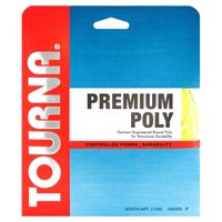 Cuerda De Tenis Tourna Premium Poly Duradera Amarillo Óptico