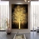 thumbnail image 2 of 1pc Frameless Golden Tree Luxury Art Canvas Print Painting Abstract Plant Poster Nordic Wall Art Picture For Living Room Home Decor, No Frame, 2 of 2