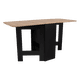thumbnail image 1 of Mesa Abatible 78,6 x 149,2 x 60 Cm Negro Y Beige, 1 of 11