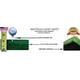 thumbnail image 2 of Alfombrilla de golf Premium Pro Turf de 120 cm x 150 cm con soporte para camisetas, 2 of 7
