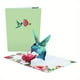 thumbnail image 1 of 1pc, Hummingbird Pop-Up Card, Christmas Greeting Card With Small Note Card And Envelop, Merry Christmas And Happy New Year, Small Business Supplies, Handmade Paper Carved Card, Handmade Cartoon Card,, 1 of 3