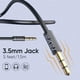 thumbnail image 5 of Cable 1x1 Auxiliar Plug Jack 3.5 Audio Fino Delgado Audifono multicolor, 5 of 9