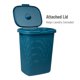 thumbnail image 5 of Cesto de ropa Mind Reader 50 L azul – juego de 2, estilo mimbre, 5 of 7