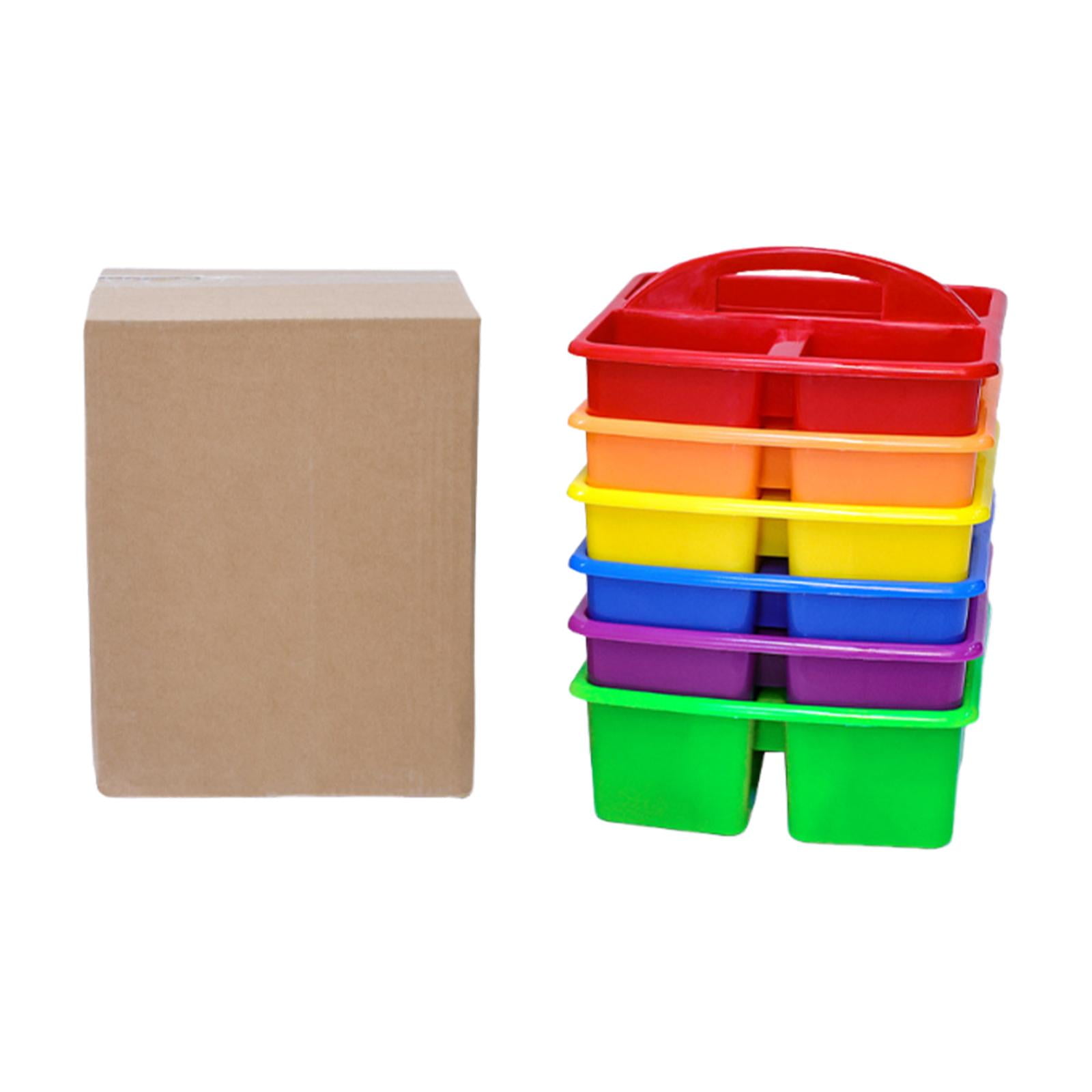 Bothyi - 6 Cajas De Almacenamiento Para El Aula, Organizador De Cosméticos Para Papelería, Mesa, Caja Para El Hogar