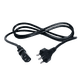 thumbnail image 1 of Cable De Poder Hembra 1.8mts Negro Linkmade, 1 of 2