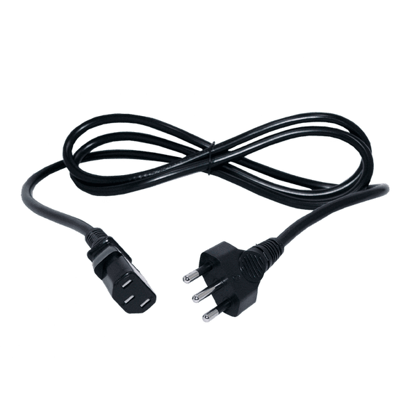 Cable De Poder Hembra 1.8mts Negro Linkmade