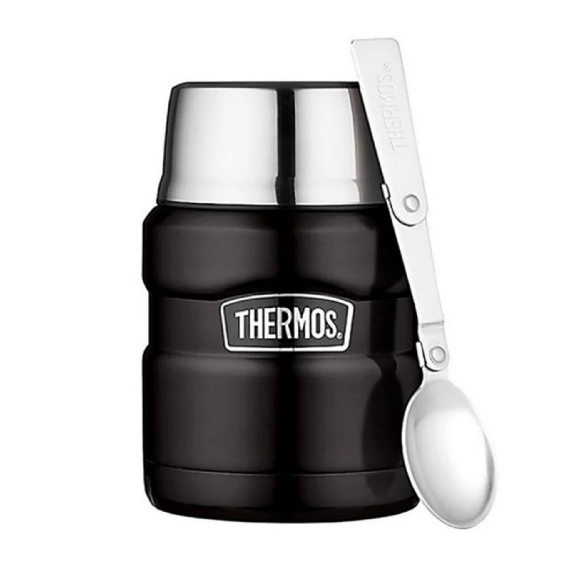 Termo Comida Ac Inox 470 Ml King Thermos- Negro