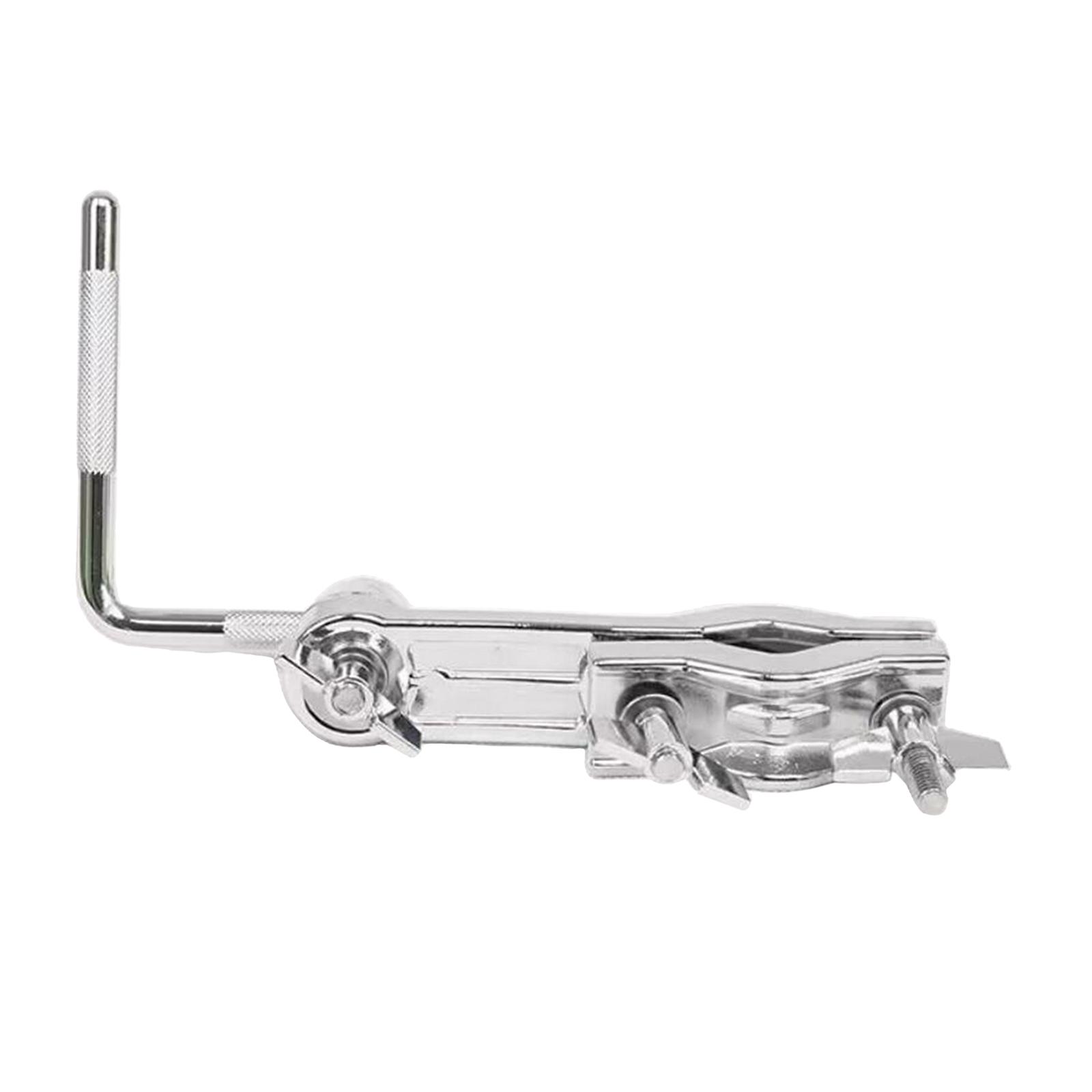 Magideal - Soporte De Cencerro, Accesorios De Montaje De Percusión Soporte De Cencerro De Superficie Duradera, Abrazadera De Percusión, Para Piezas De Ensamblaje