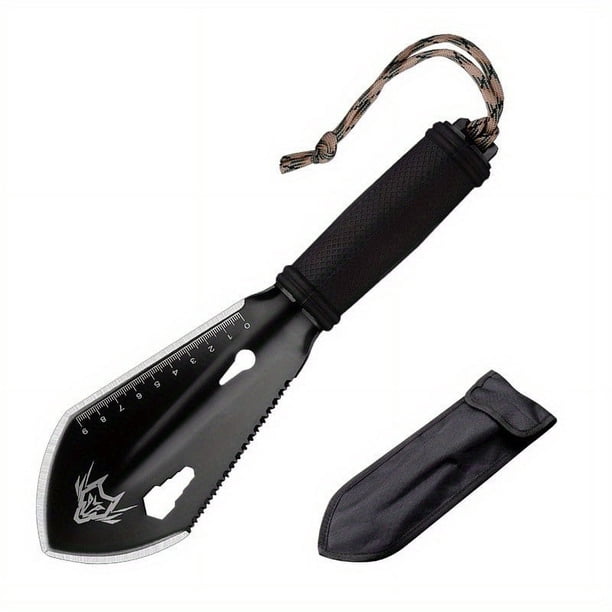 1pc Stainless Steel Multi-functional Outdoor Shovel Portable Small Hand Shovel Small Manganese Steel Catching Sea Fishing Digging Shovel