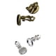 thumbnail image 3 of 24 Unids Clip On Pendientes Hallazgos Ajuste 12mm Cabochon Ajustes DIY Joyería artesanal, 3 of 5