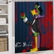 thumbnail image 5 of Conde Duckula-theme 4-Piece Shower Curtain Set with Rugs, Waterproof Bathroom Decor Set Includes Bath Mat, U-Shaped Rug, Toilet Lid Cover and Curtain with Hooks, 5 of 6