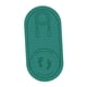 thumbnail image 4 of Happín De La Cuerda Antideslizante Alfombrilla De La Matiz De Yoga Almohadilla Del Protector 1400x660x6mm Verde, 4 of 5