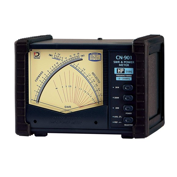 Medidor de Potencia SWR Daiwa CN-901HP Analógico de Agujas Cruzadas