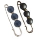 thumbnail image 1 of 2 Piezas ABS Perlas Rhinestone Espaciador Cuentas Seguridad Pin Broche Clip Bufanda Sombrero, 1 of 5