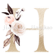 thumbnail image 1 of Personalised Name Initial Backpack with Pink Gold Letter Design Girls Kid Nursery Child Pre School Rucksack School Bag Backpack, 1 of 3