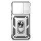 thumbnail image 1 of Funda Resistente Anillo Soporte Xiaomi 14T Privacidad Cámara Montaje Magnético Plata, 1 of 6