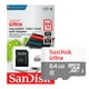 thumbnail image 1 of Tarjeta de memoria SanDisk Ultra Micro SDXC 64GB Clase 10, 1 of 4