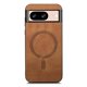 thumbnail image 1 of Magnetic Slim Case for Google Pixel 8 with Camera Guard & Anti-Scratch Back Brown, 1 of 6