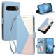 thumbnail image 2 of Funda Cartera Tricolor para Google Pixel 10 Pro XL 5G con Soporte, Azul Claro, 2 of 6