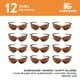 thumbnail image 2 of Gafas de Seguridad KLEENGUARD V30 Nemesis Bronce Camuflaje 12 Pares, 2 of 9