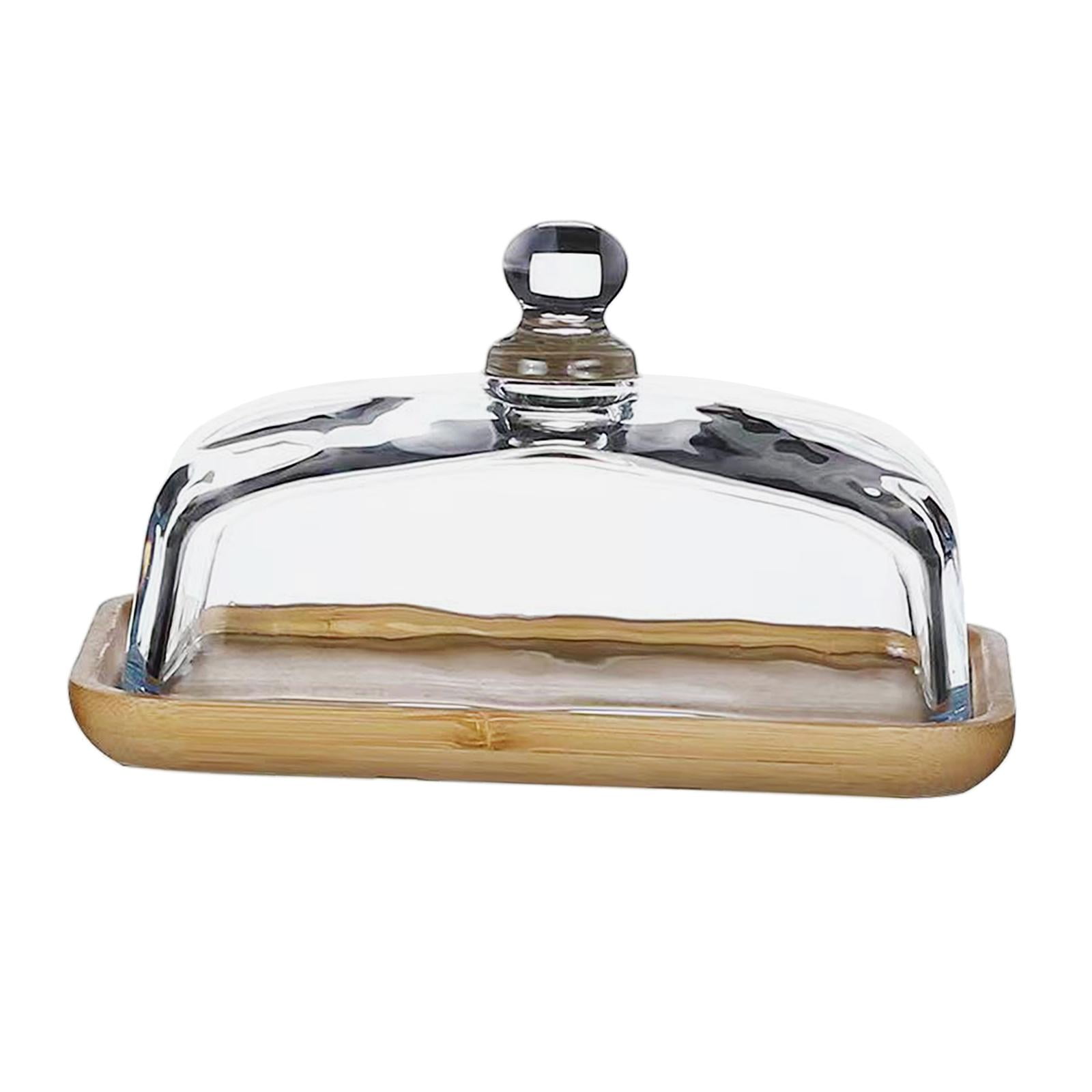 Bothyi - Plato De Bambú Para Pastel, Plato De Fruta Dulce, Soporte Para Pastel Para Aperitivos, Exhibición De Sushi