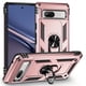 thumbnail image 1 of Military-Grade Protection for Your Google Pixel 7A: Heavy Duty Armor Case with Magnetic Ring Stand Phone Cover (Black), 1 of 3