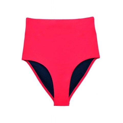 Samia - Bikini Calzón Tiro Alto Sandia Fluor S