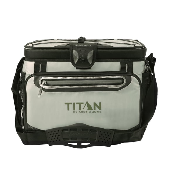 Nevera Titan por Arctic Zone sin cremallera para 30 latas color pasto marino