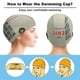 thumbnail image 3 of El esquema fenicio Gorro de Natación de Licra, Gorro de Baño de Tela Cómoda, Gorro Elástico Antideslizante para Hombres, Mujeres y Niños, 3 of 6