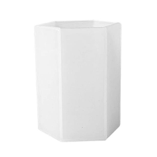 Molde de silicona para jabón, fabricación de velas, suministros hechos a mano, arte, herramienta de bricolaje, adorno para decorar joyería, fundición, Hexágono
