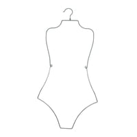 Bothyi - Colgador De Traje De Baño, Colgador De Exhibición, Colgador De Lencería Para Boutique, Ropa De Playa, Adultos, Plateado