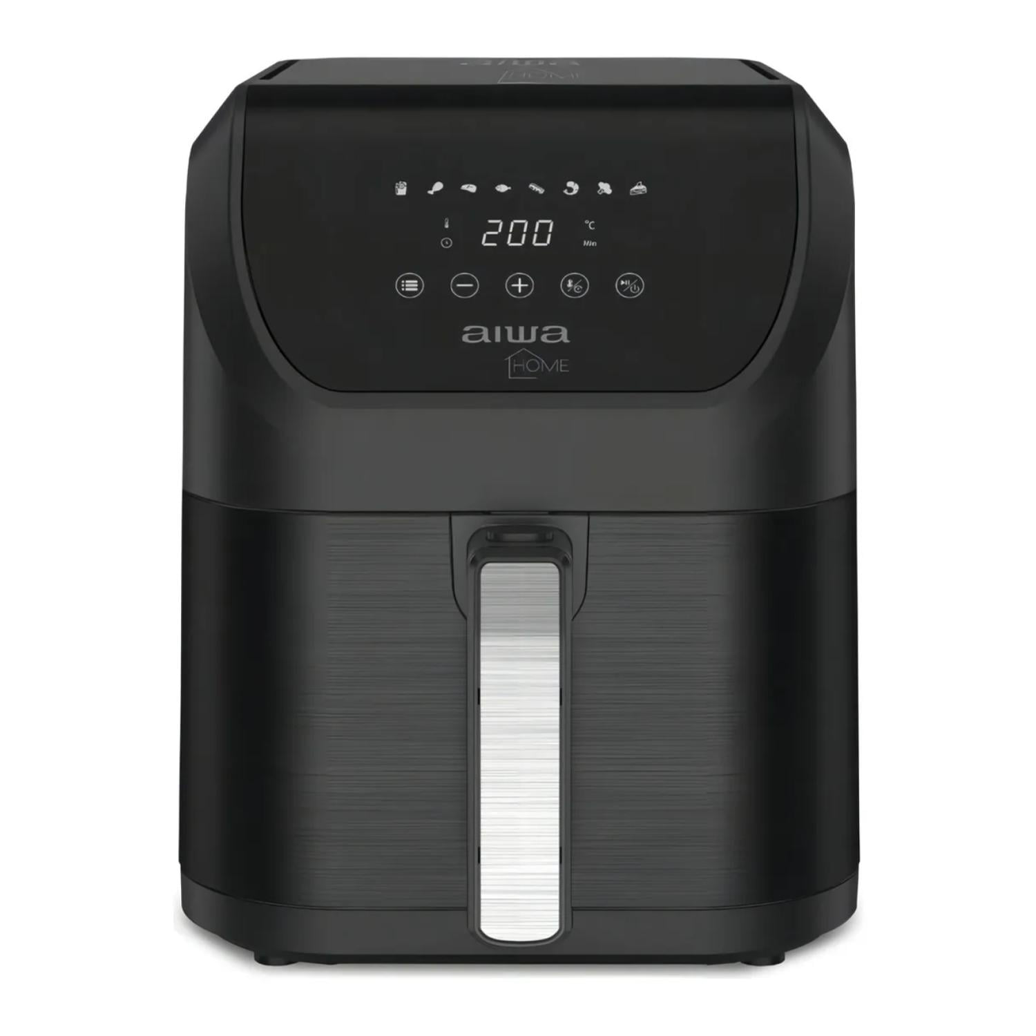 Aiwa - Freidora De Aire Air Fryer 5000ml 1500w Negro Aw-ft5017