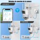thumbnail image 4 of Cámara de Seguridad Exterior WiFi 2K 4MP con Doble Lente PTZ, 4 of 8