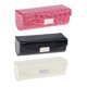 thumbnail image 1 of 3x Estuche De Lápiz Labial De Cuero PU Negro Y Rosa Rojo Y Blanco, 1 of 5