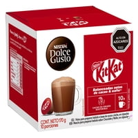 Chocolate Caliente En Cápsulas Kitkat 10 Tazas 170 G Nescafé Dolce Gusto